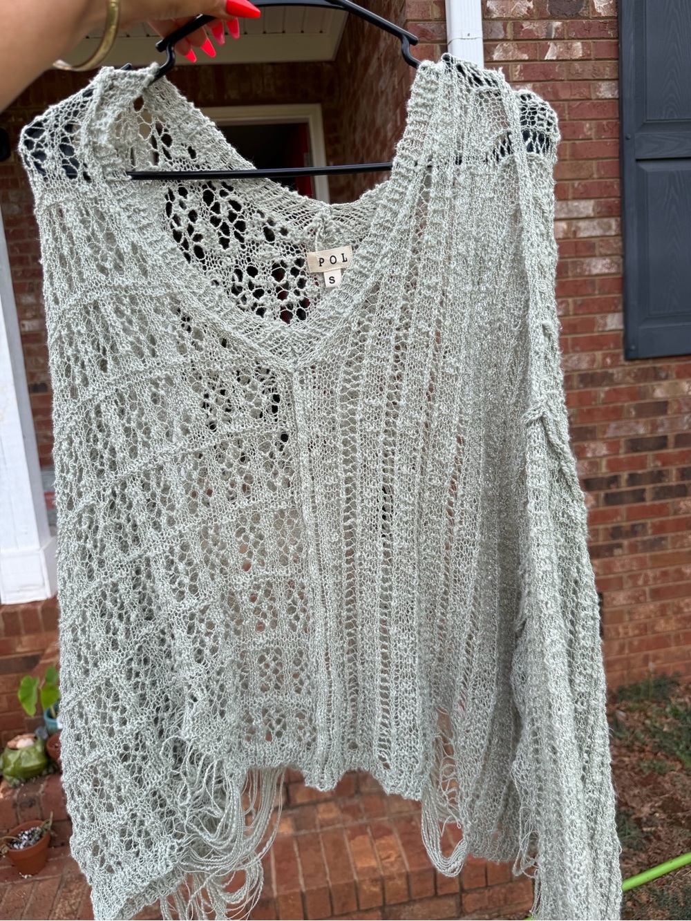 POL Over-sized loose knit sweater RUNS LARGE - Picture 2 of 7